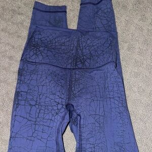 RARE blue lulu leggings